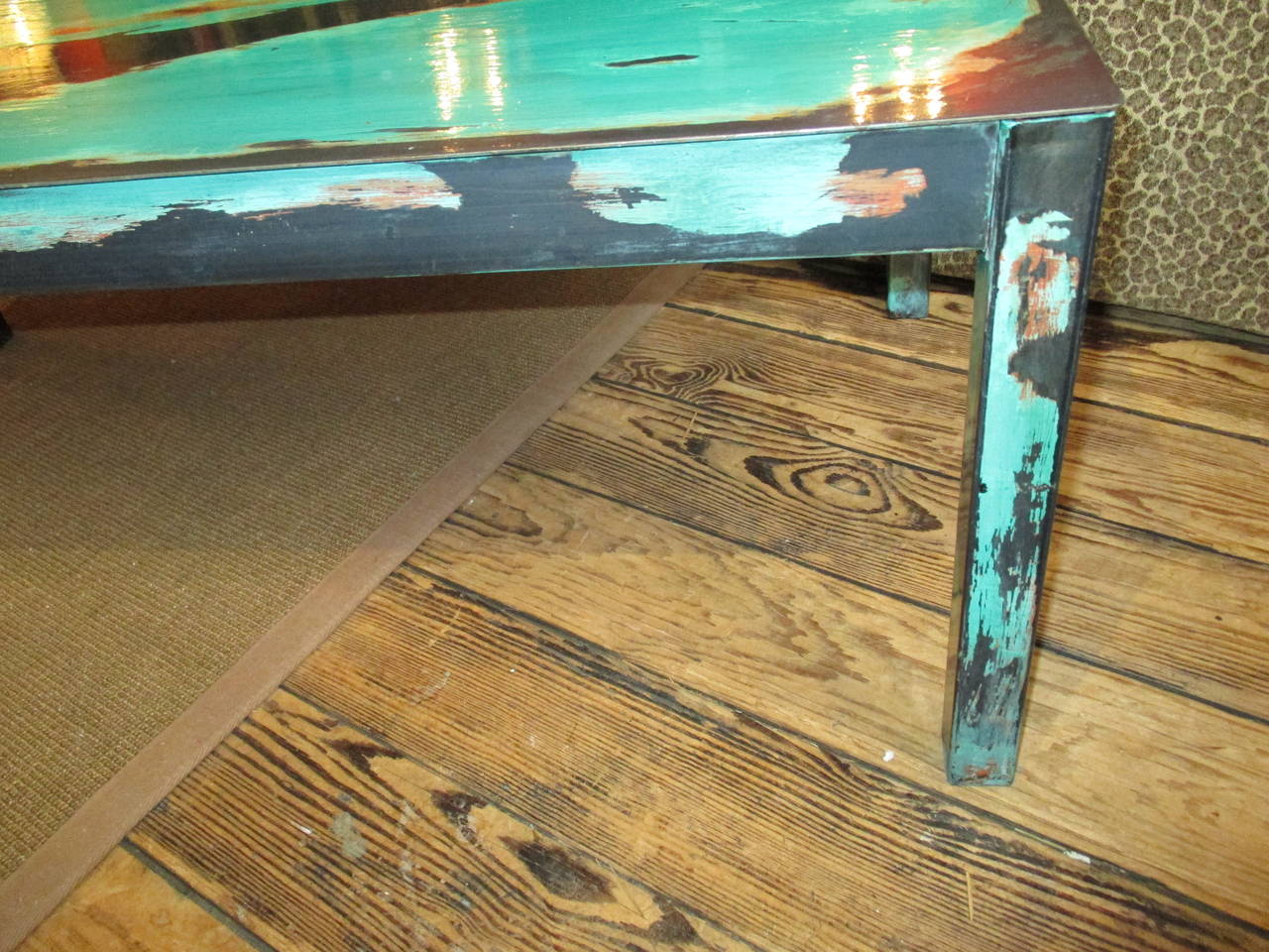 turquoise coffee tables