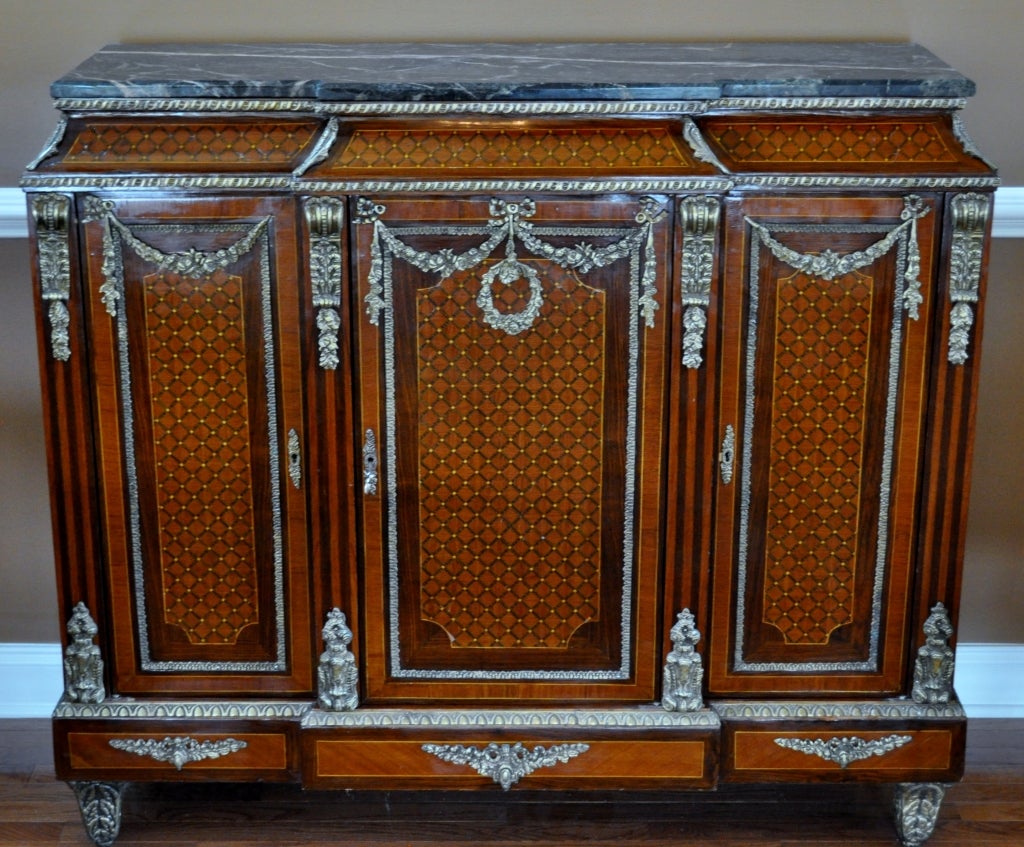 French Louis XV Buffet Sideboard