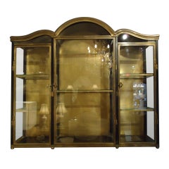 Vintage Chapman Metal Cabinet Vitrine