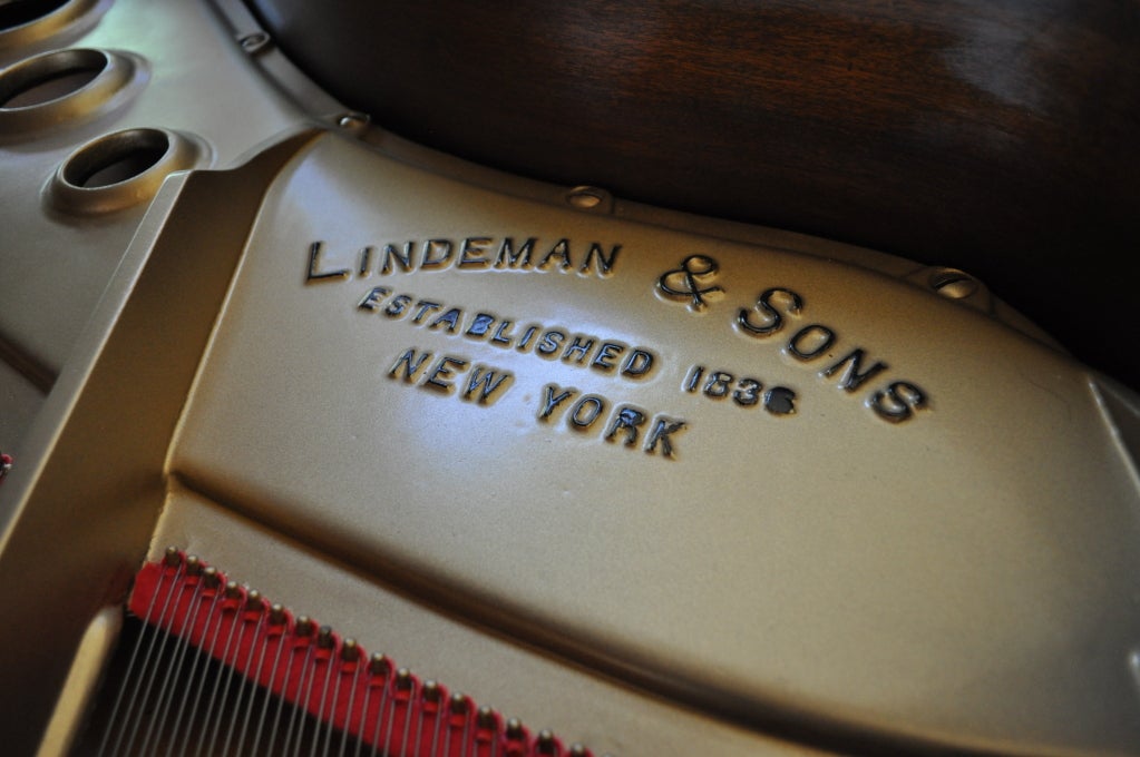 20th Century Lindeman & Sons Baby Grand Piano