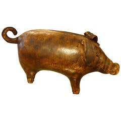 Adorable Abercrombie & Fitch Vintage Leather Porker