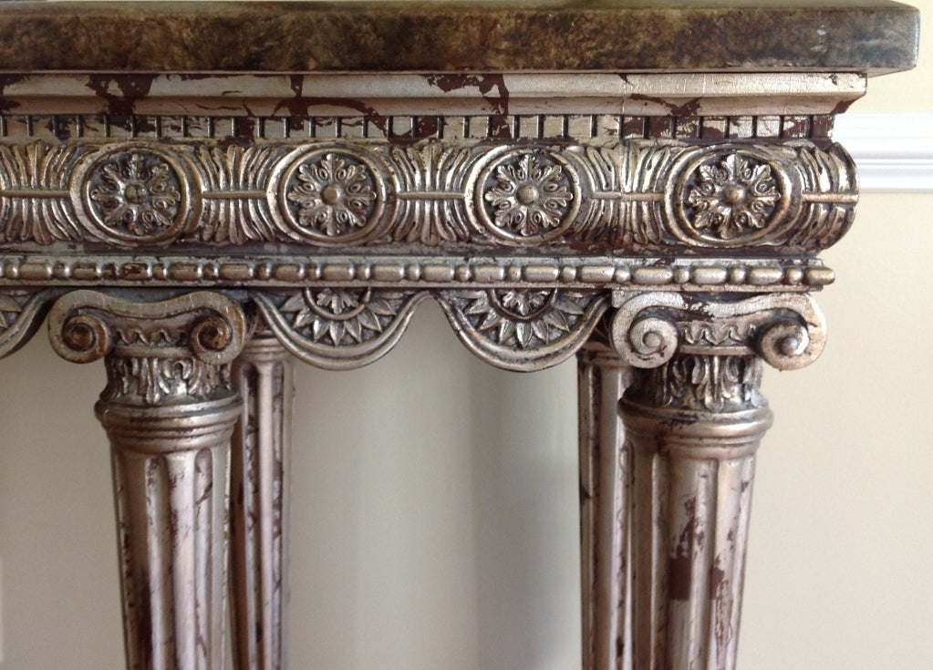 Louis XVI Style Console Table