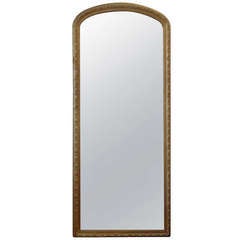 Very Tall Gilded Pier Mirror