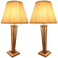 Vintage Pair of Glamorous Frederick Cooper Lamps