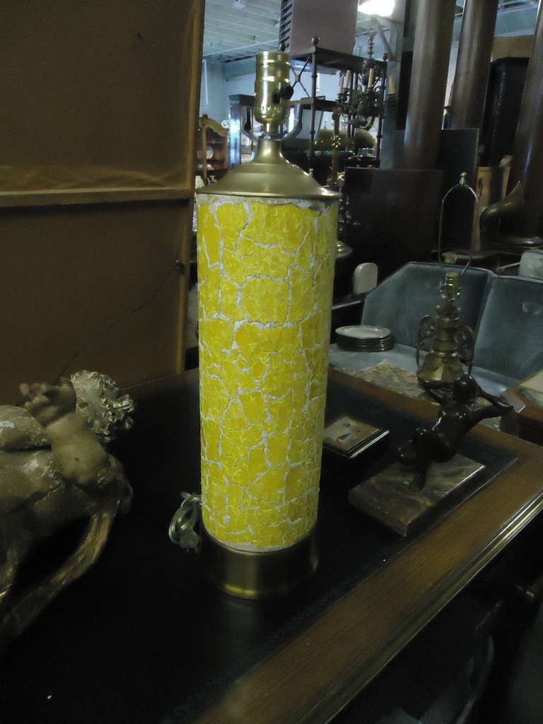 Bouck White Pottery Lamp