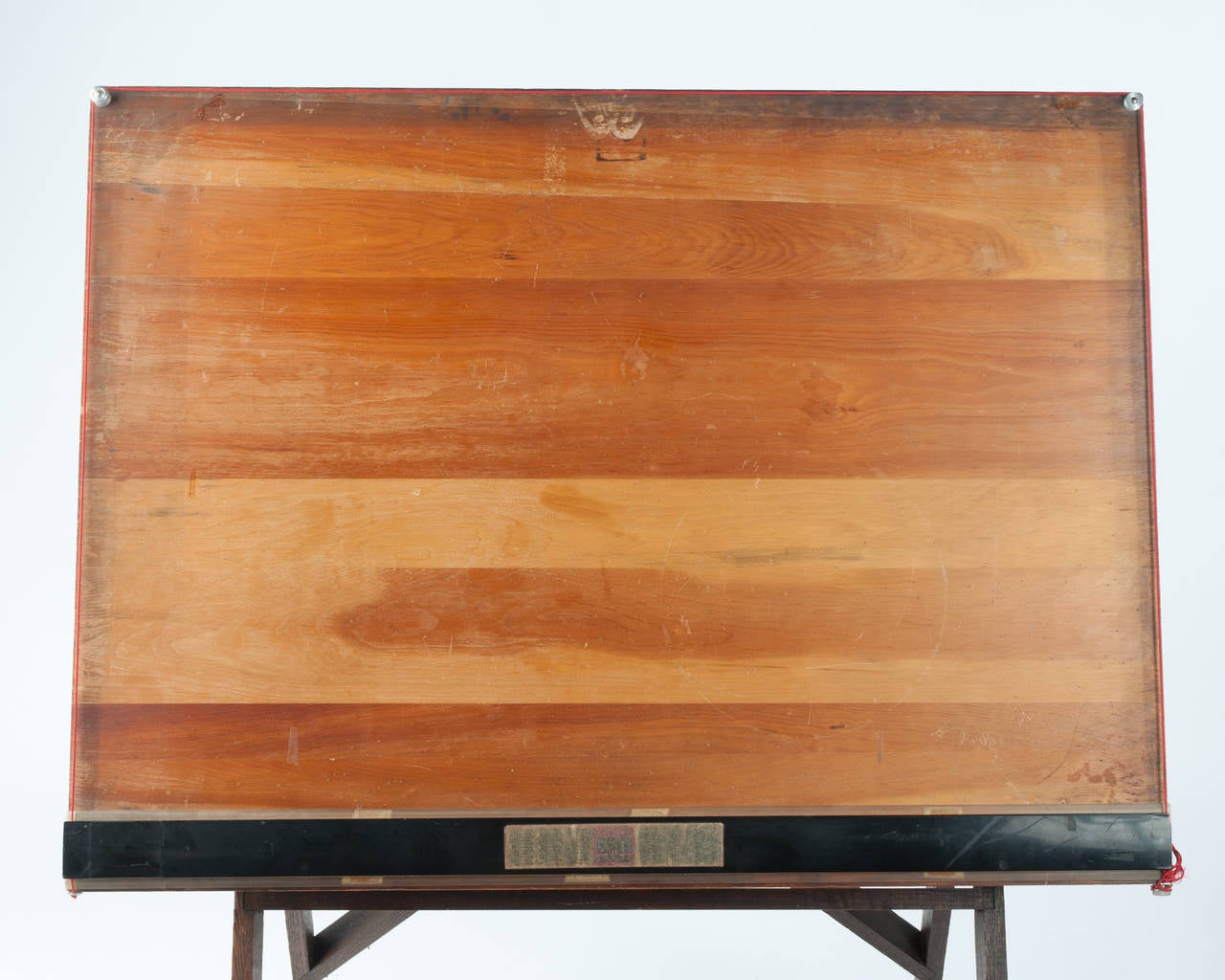 Vintage Architect's Wooden Drafting Table 3