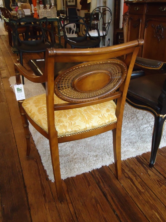 Gorgeous Italian Handpainted Regency Chair