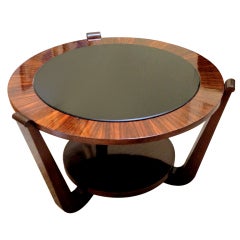 Art Deco Round Side Table