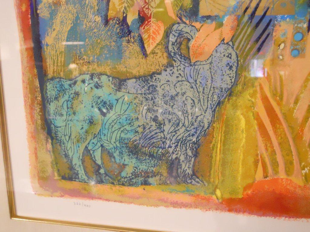 Serigraph by Shraga Weil In Excellent Condition In Hopewell, NJ