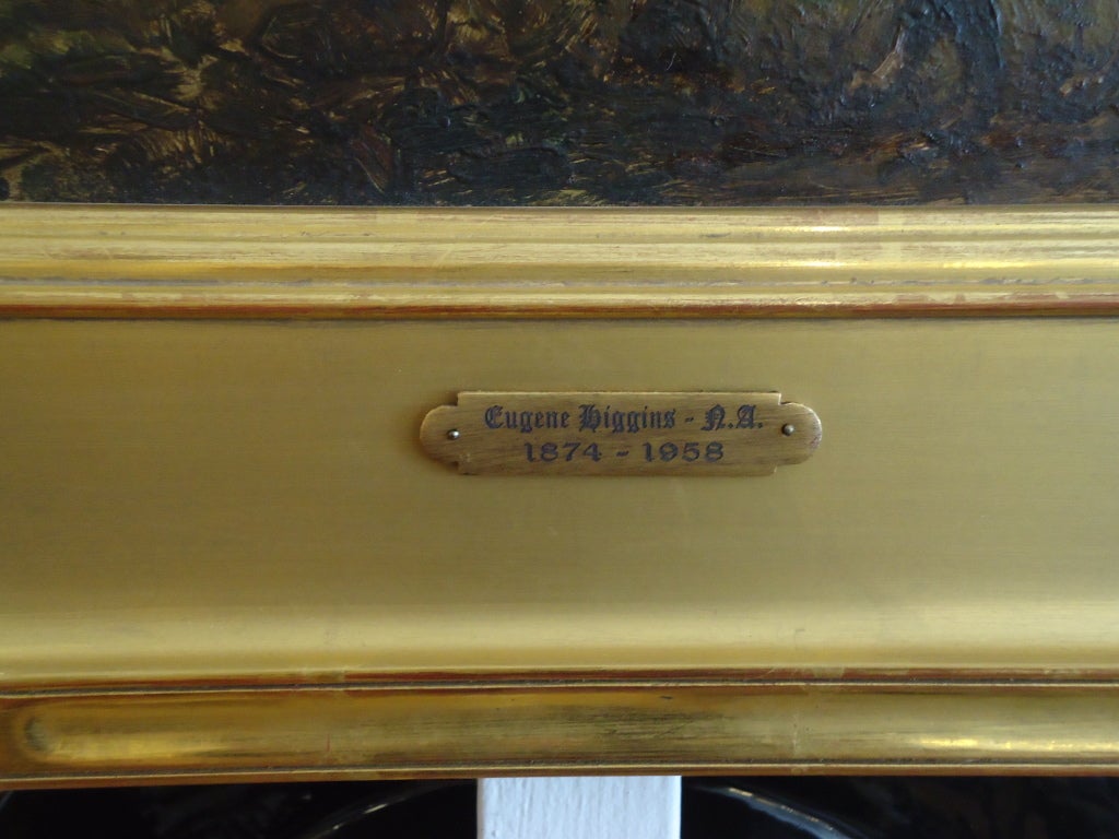 Eugene Higgins Oil on Canvas