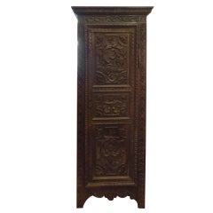 Beautifully Carved 18th century Antique French Armoire