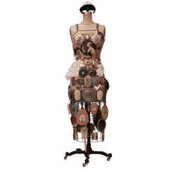 Vintage Dressform Assemblage Sculpture