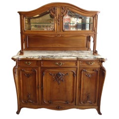 Gorgeous Antique 2 tier French Sideboard