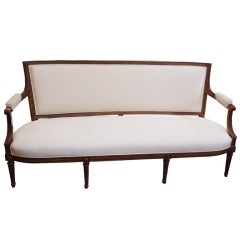 Elegant Vintage French Sofa