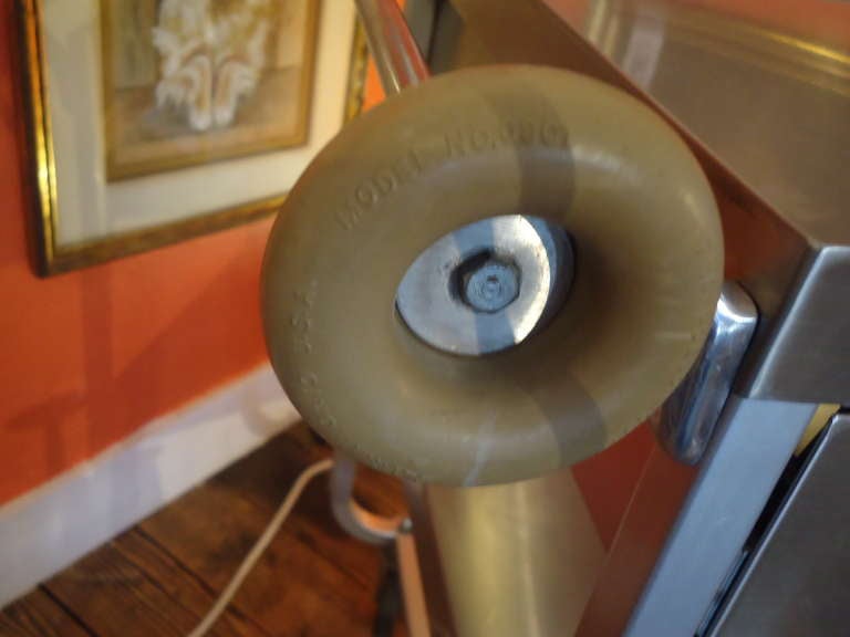 Industrial Handsome Vintage Stainless Steel Bar/Serving Cart
