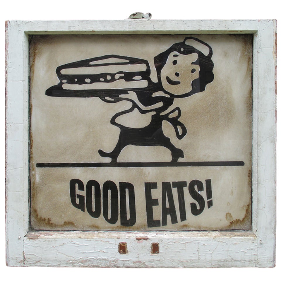 Adorable Vintage Restaurant Sign
