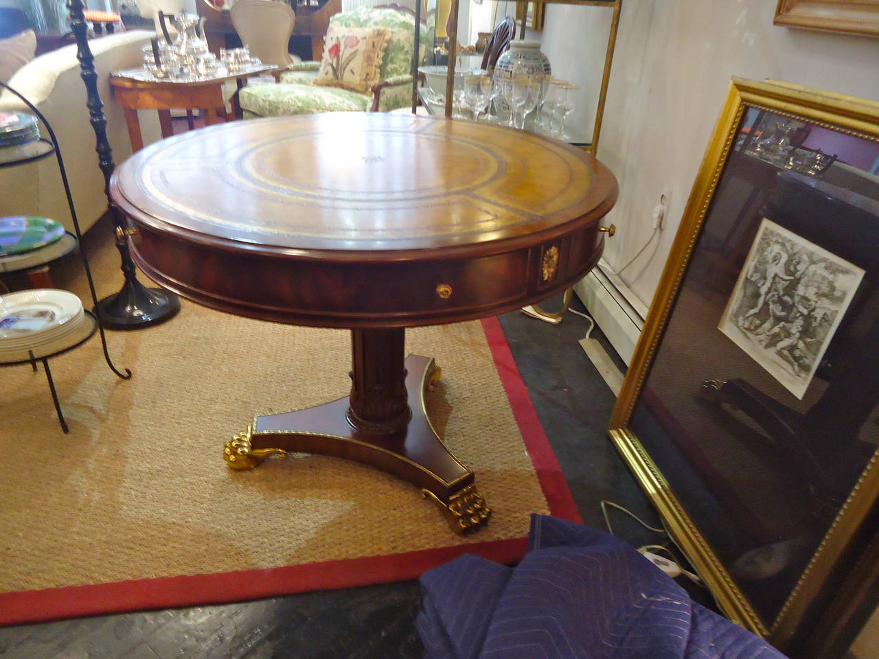 round hall table