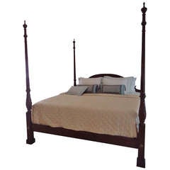 Retro Baker Mahogany 4 Poster Kingsize Bed