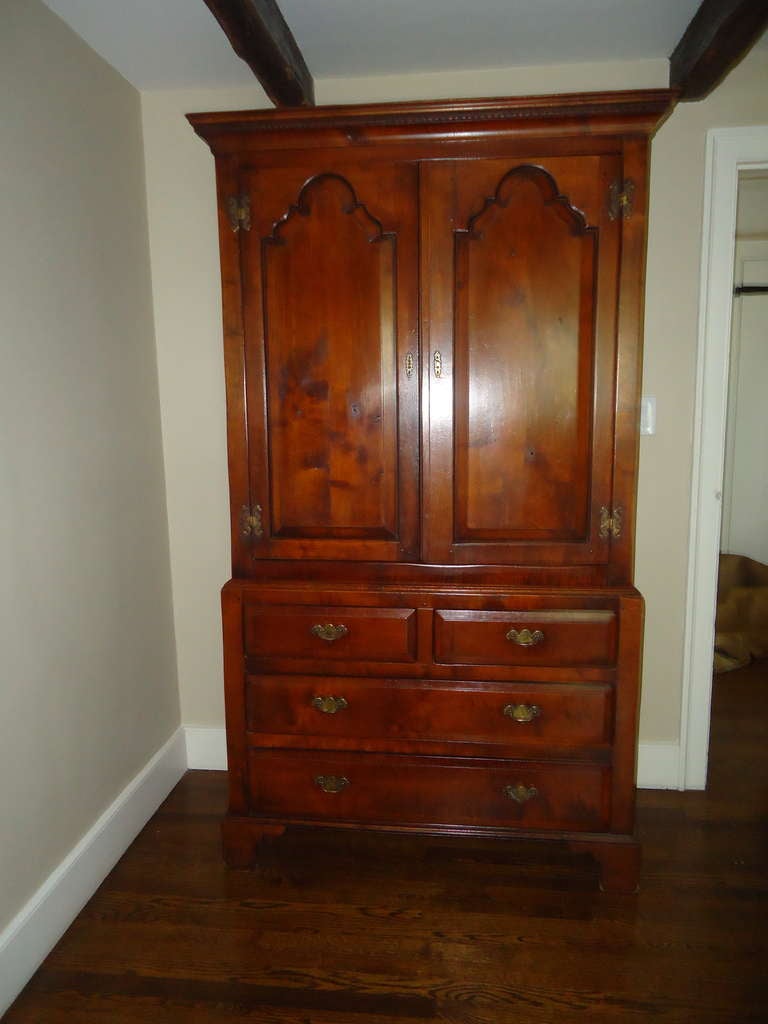 Antique Armoire TV Cabinet at 1stdibs