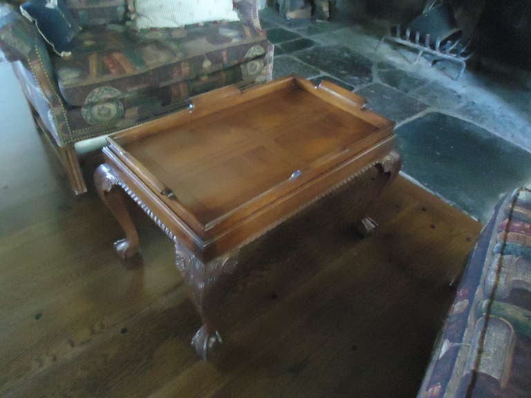Handsome Butler's Tray Inlaid Coffeetable 5