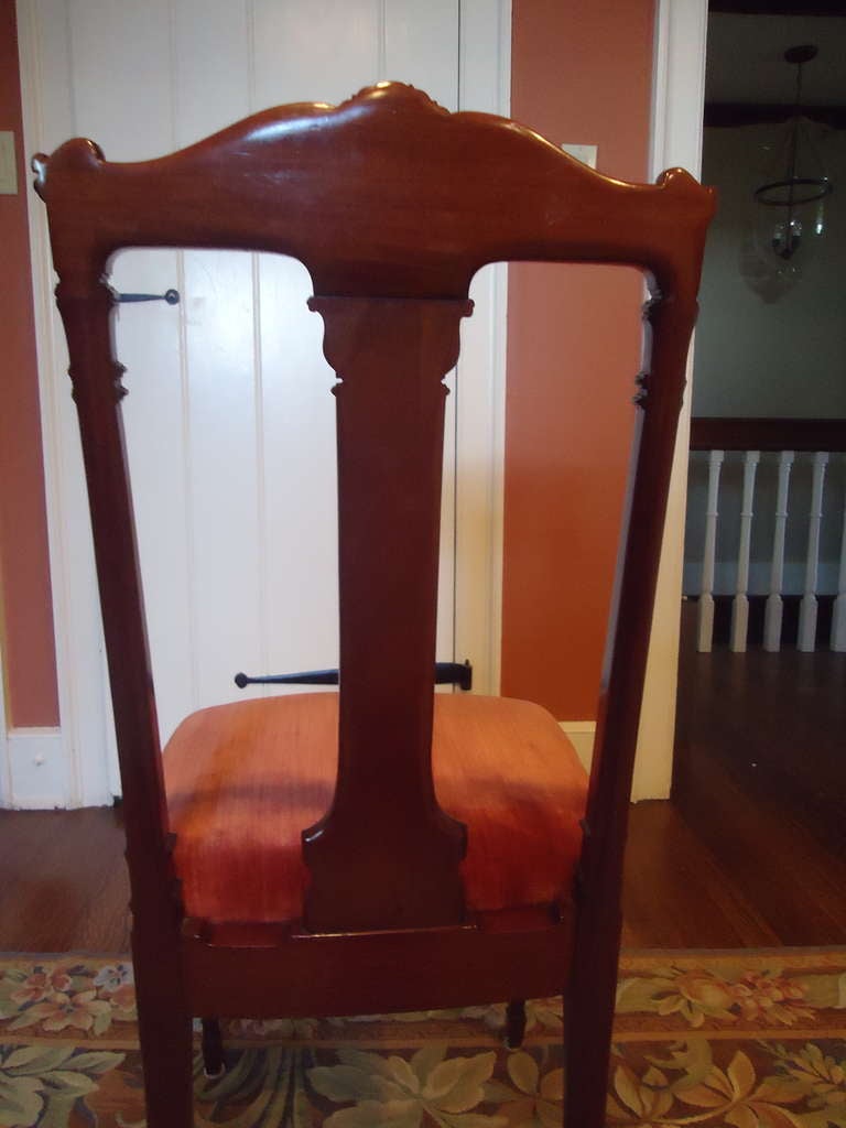 19th Century Lovely Edwardian Inlaid Single Desk Chair