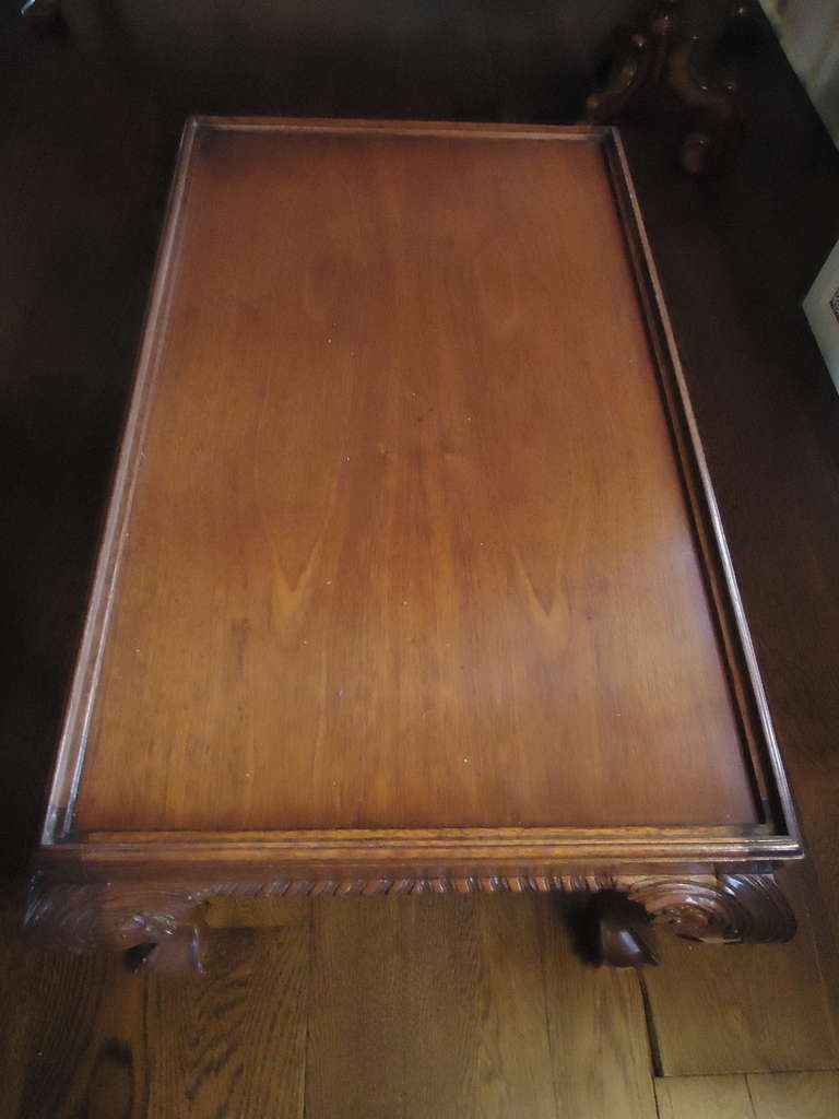 Handsome Butler's Tray Inlaid Coffeetable 2