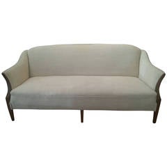 Mid-Century Modern Sheraton Style Sofa