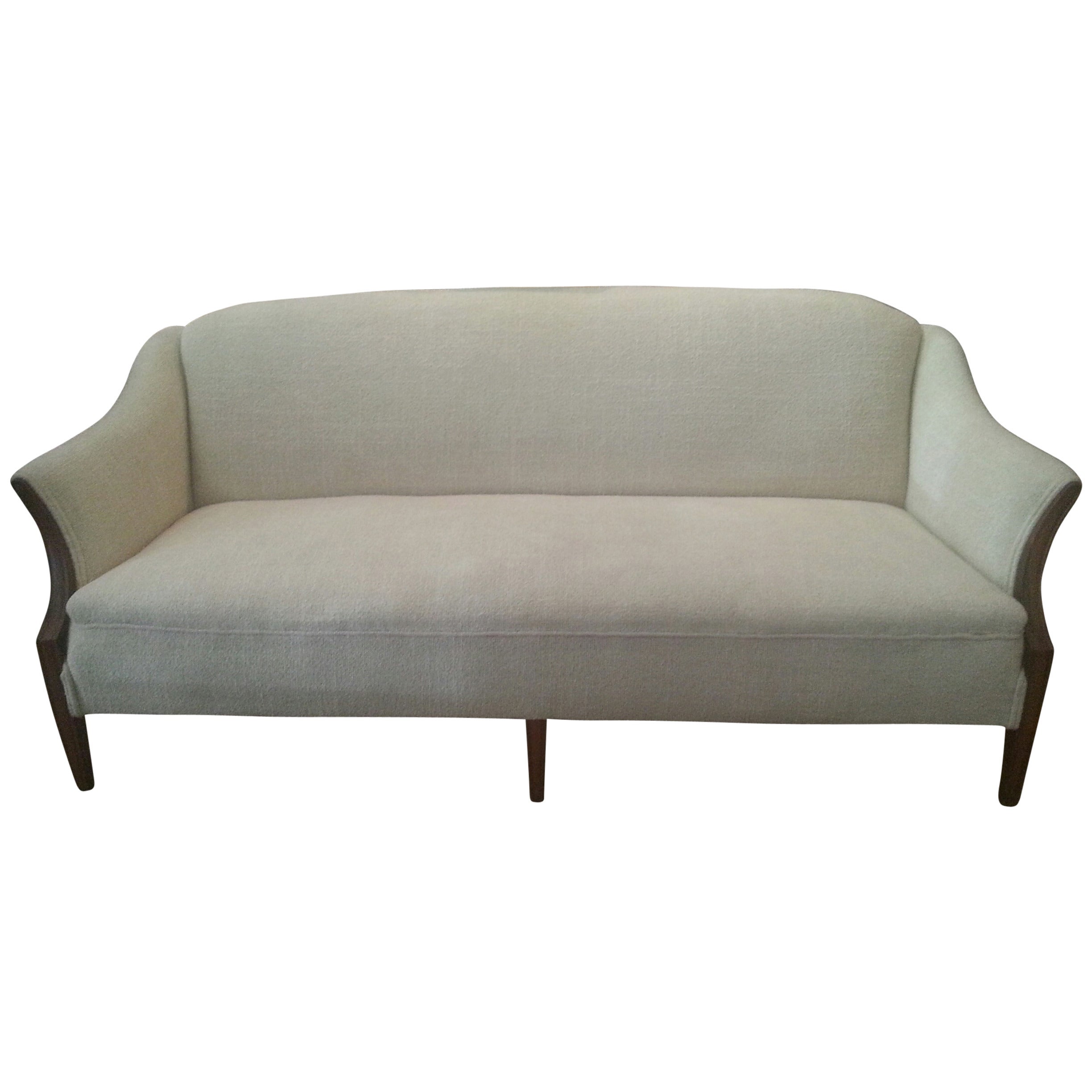 Mid-Century Modern Sheraton Style Sofa