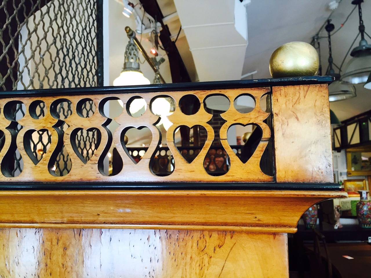 Waldorf Astoria Biedermeier Style Curio Cabinet