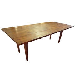 Antique Drop Leaf Farm Table