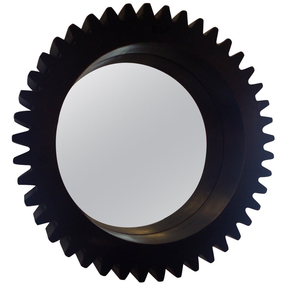 Factory Chic Heavy Gauge Gear Mirror