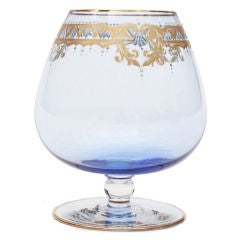 Retro 12  Murano Glass Brandy Snifters