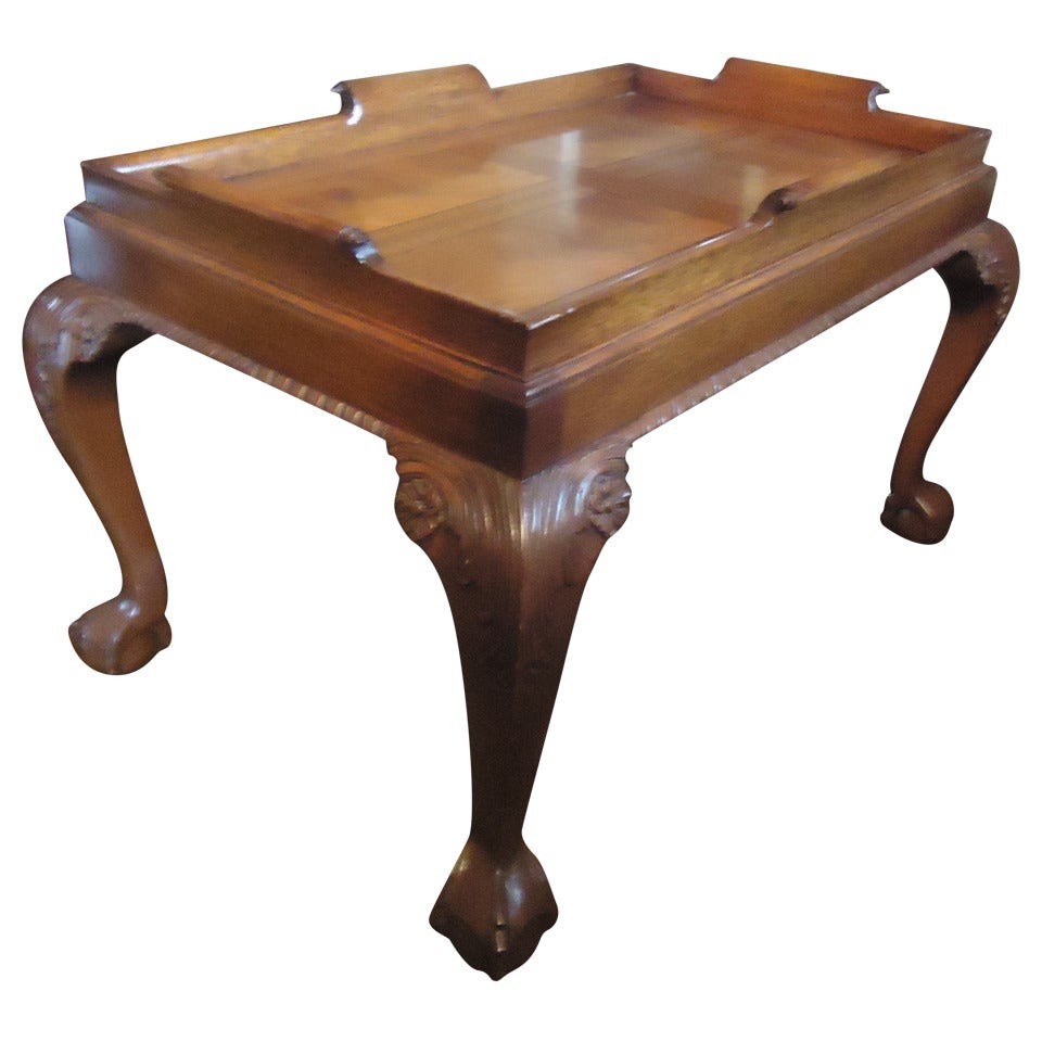 Handsome Butler's Tray Inlaid Coffeetable