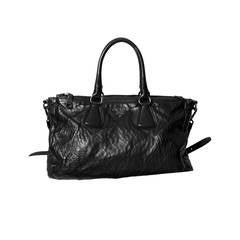 Prada Nappa Antique Black Bag