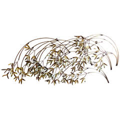Metal Wall Sculpture by Curtis Jere 10