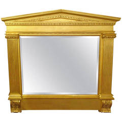 Gilded Wood Neoclassical Style Mirror