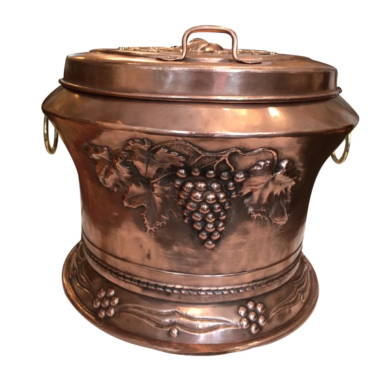 Gigantic and Rare Find of a Copper Wine Cooler