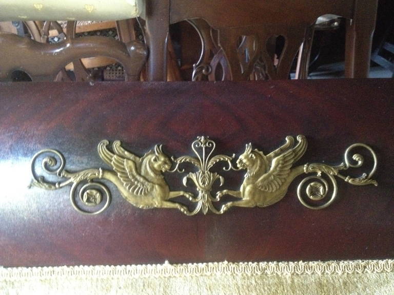 19th Century Antique French Empire Loveseat