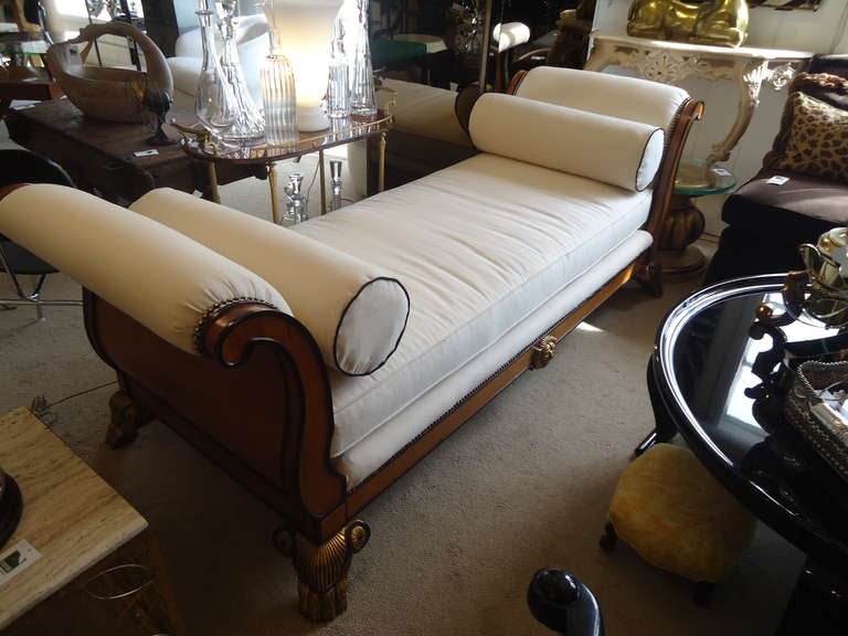 American Hollywood Regency Style Moviestar Daybed