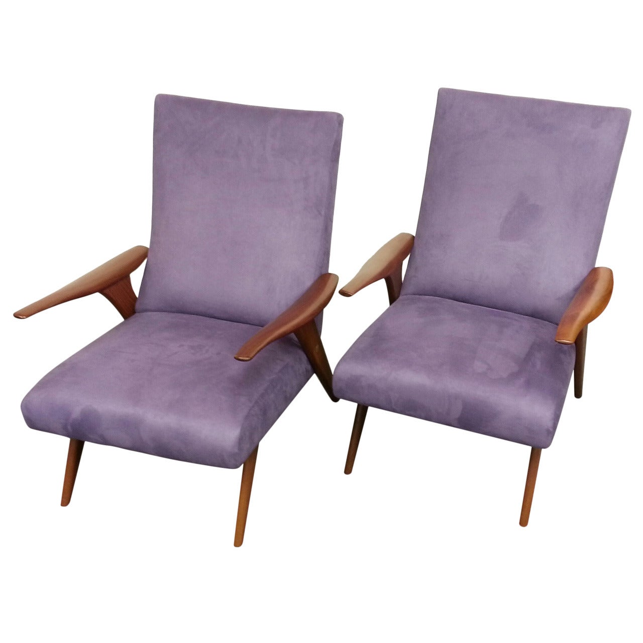 Pair of Mid-20th Century Design Armchairs