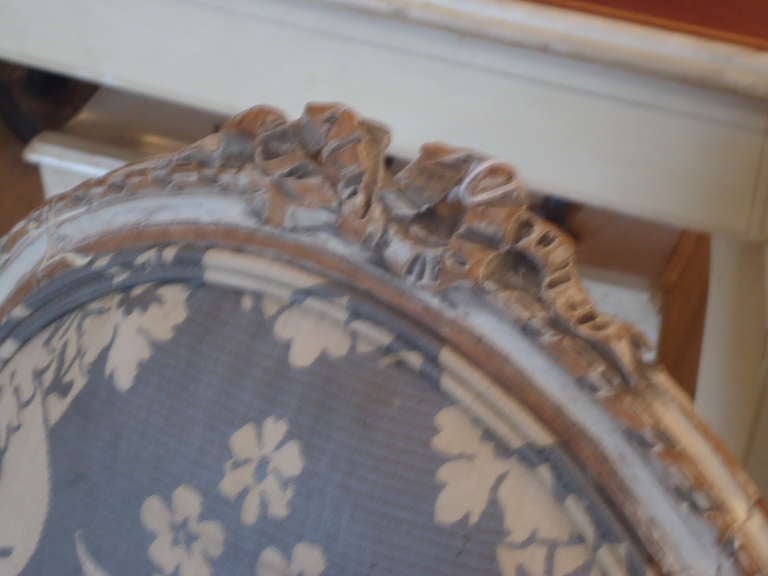 Fabric Lovely French Antique Sidechairs