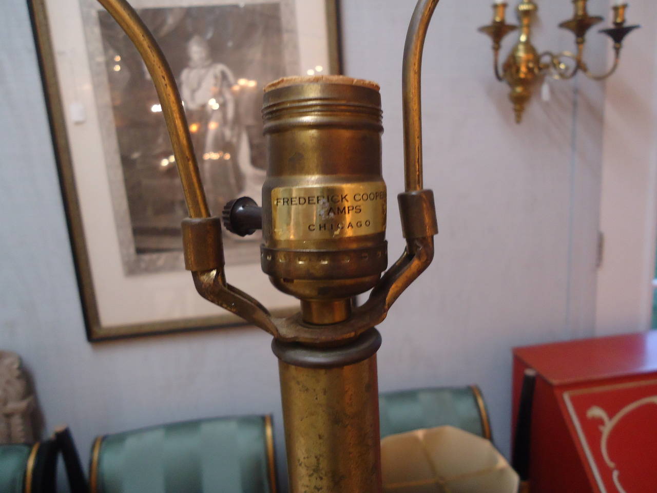 Elegant Frederick Cooper Lamps In Excellent Condition In Hopewell, NJ