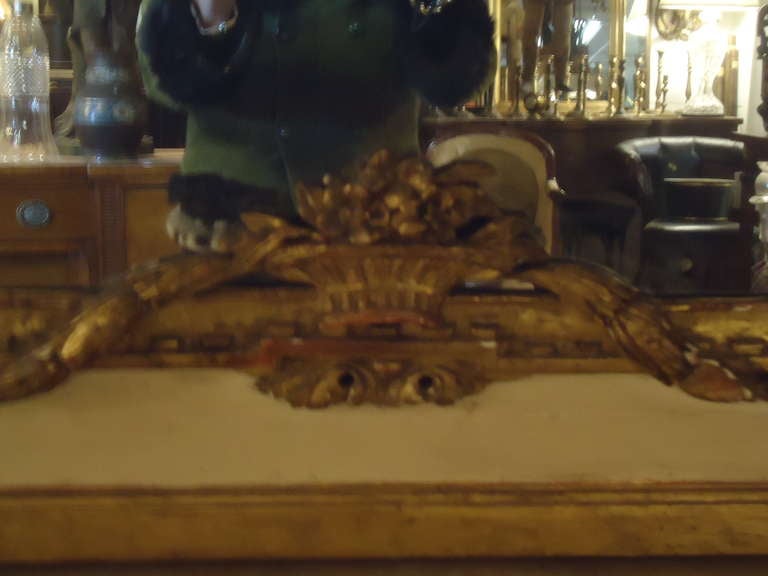 Magnificent French Louis XVI Mirror In Excellent Condition In Hopewell, NJ