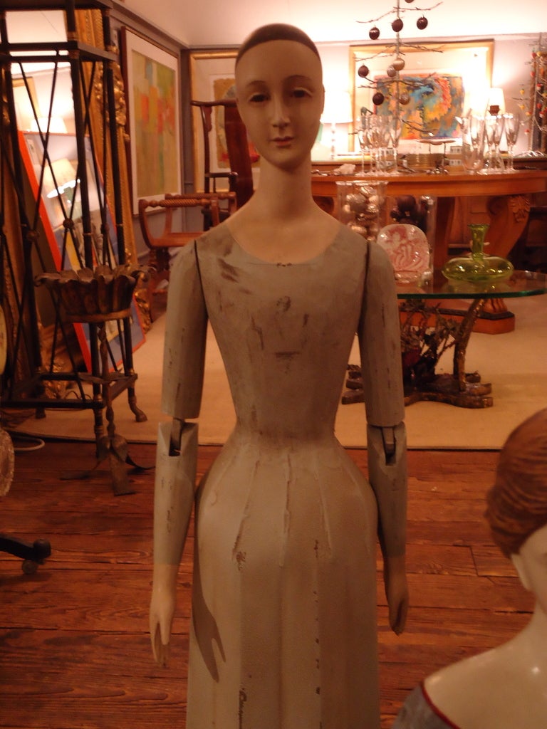 Collection of French Mannequin Sculptures In Excellent Condition In Hopewell, NJ