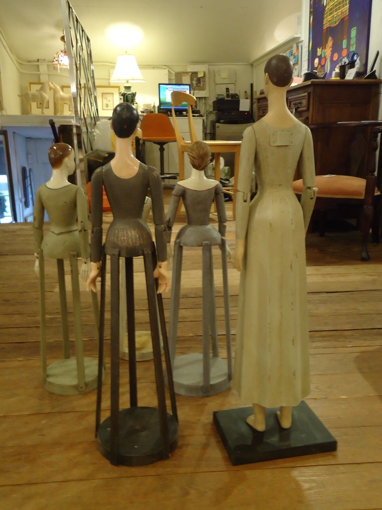 Collection of French Mannequin Sculptures 1