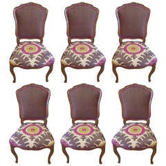 Six (6) 19th Century Louis XV Dining Chairs