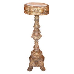 Continental Giltwood Pedestal