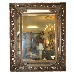 Venetian style hand carved mirror