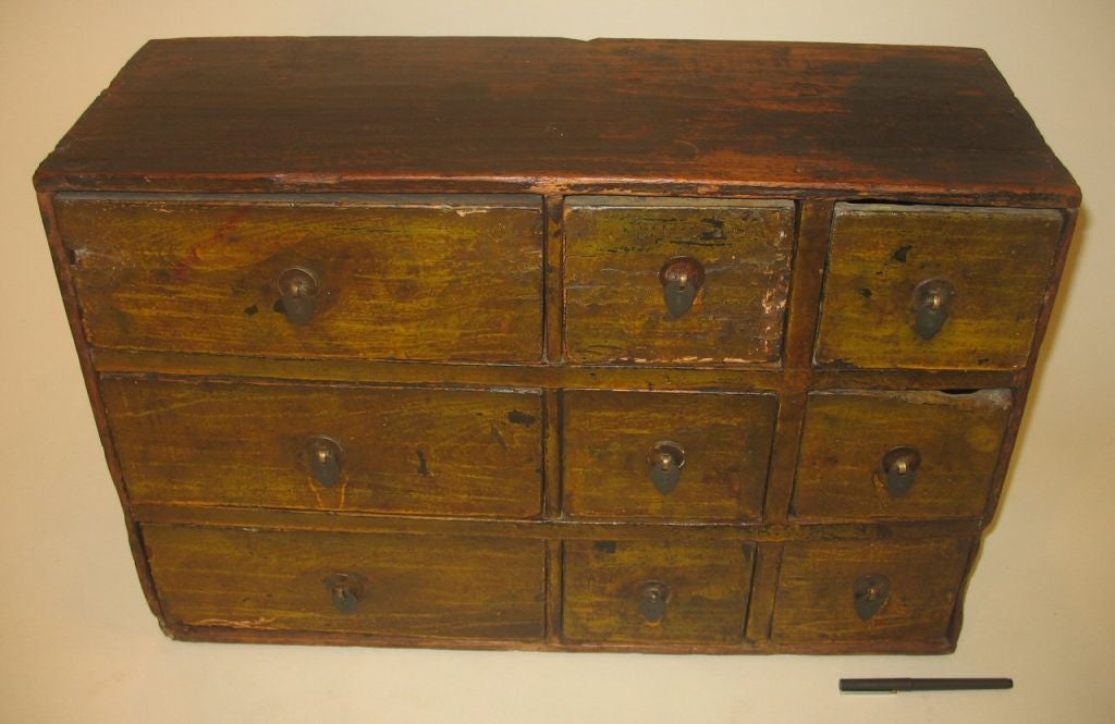 Antique Chinese Medicine Cabinet w/ Drawers