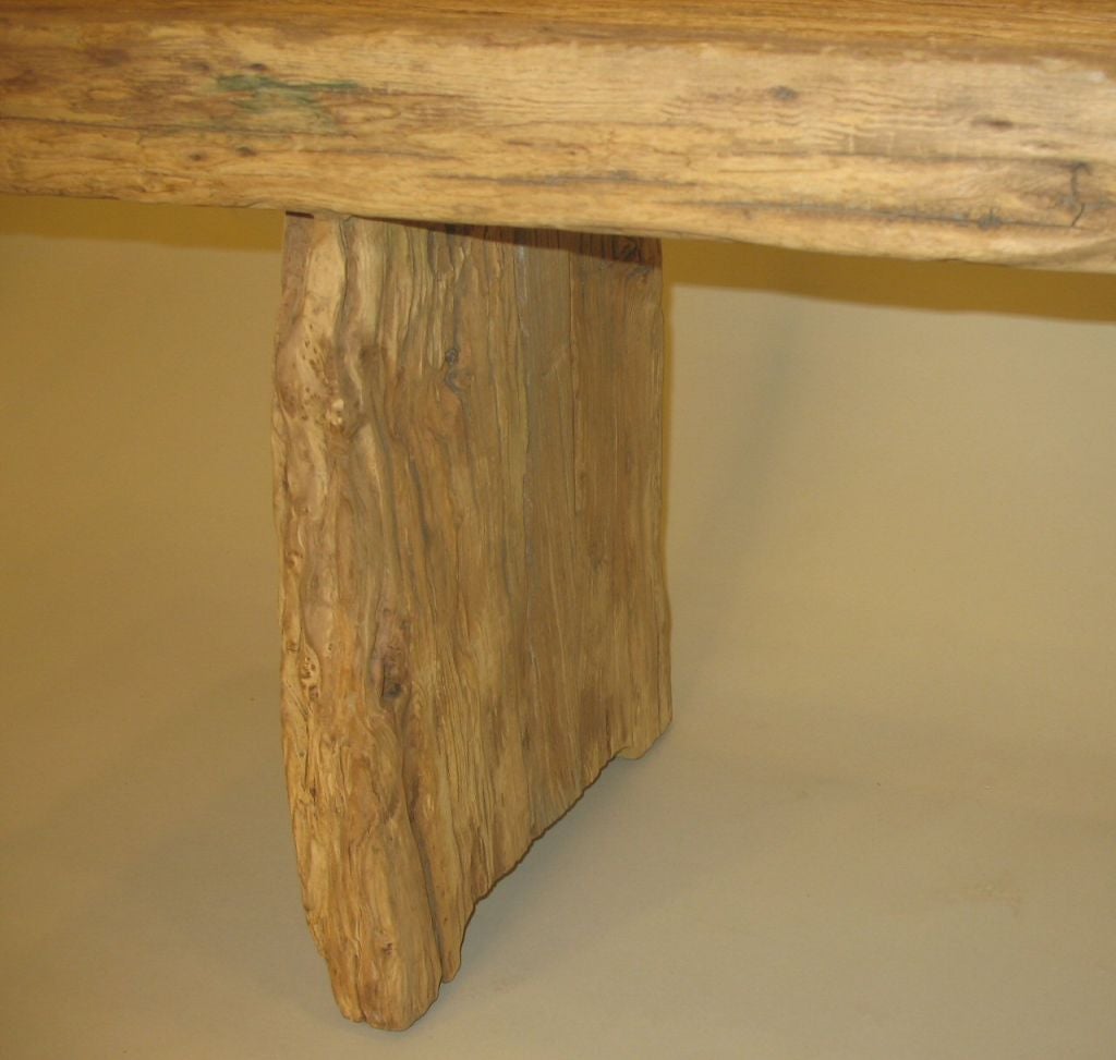 Chinese Rustic Bench For Sale